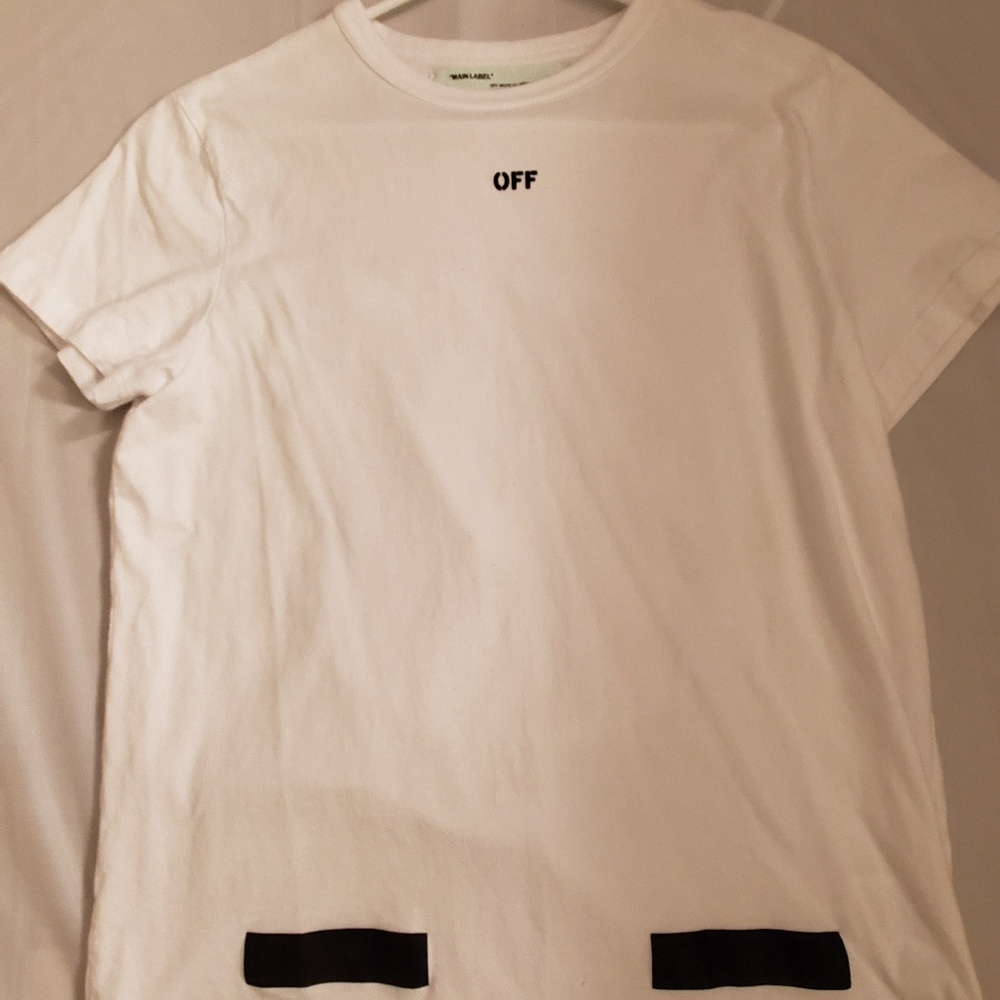 Off White Tulip tee